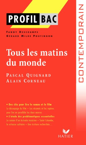 Tous les matins du monde de Pascal Quignard et Alain Corneau