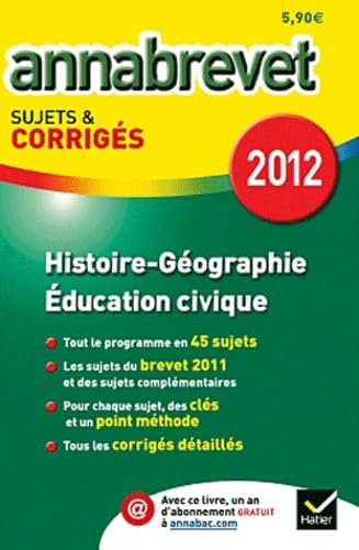 Histoire - Géographie . Education civique