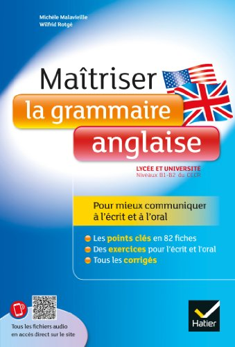 Maîtriser la grammaire anglaise