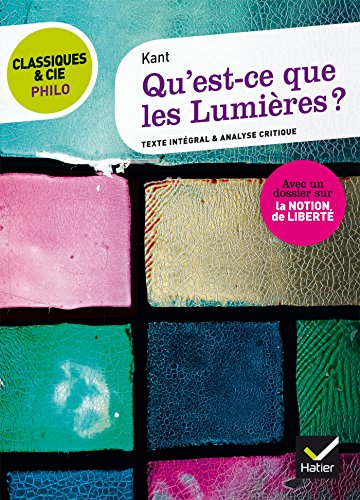 Qu'est-ce que les Lumières ?