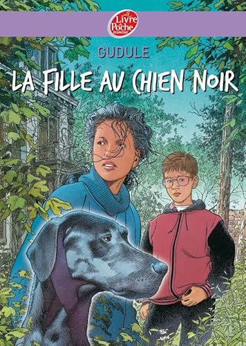 La fille au chien noir