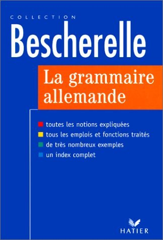 La grammaire allemande