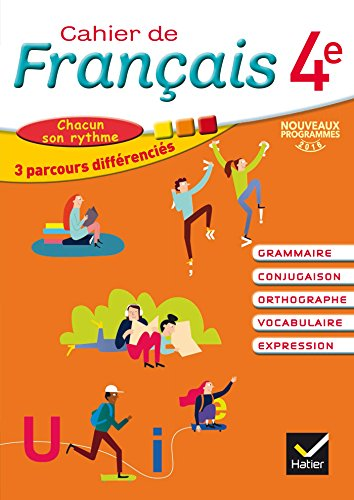 Cahier de français 4e