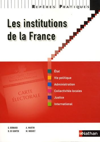 Les institutions de la France