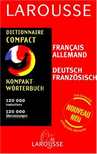 Dictionnaire compact français-allemand allemand-français
