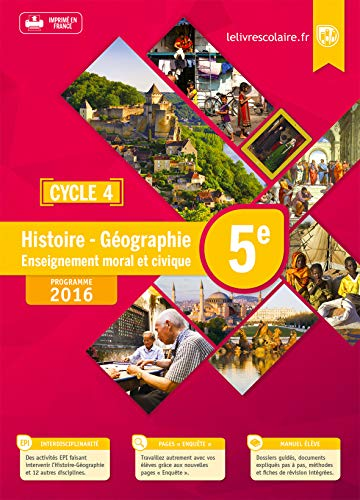 Histoire Géographie EMC 5e - Cycle 4